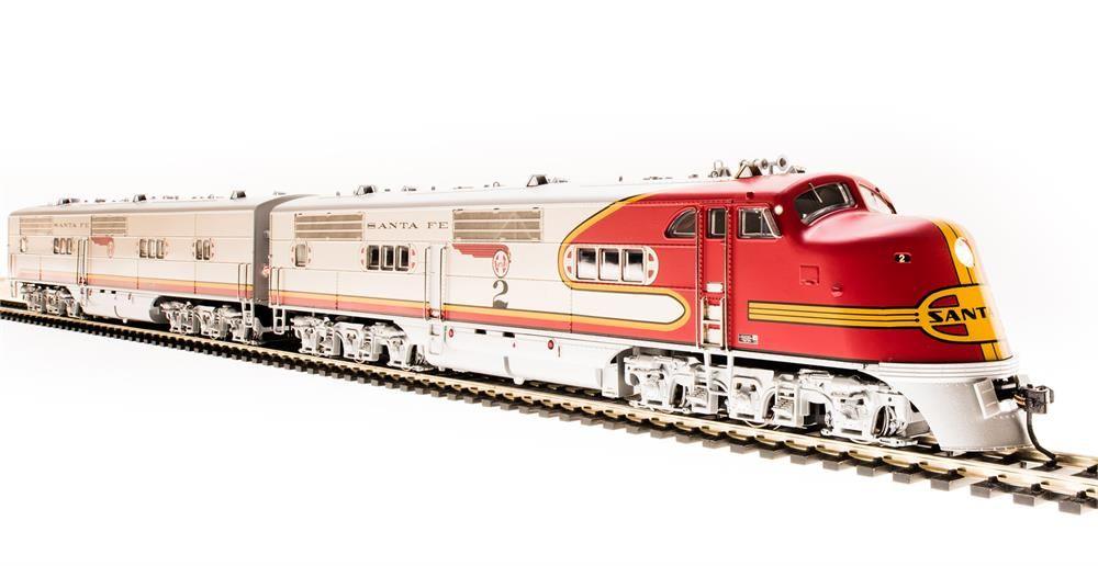 Broadway Limited 6893 - HO Scale ATSF E1 A/B Diesel Locomotive Sound/DC/DCC #2L/2A