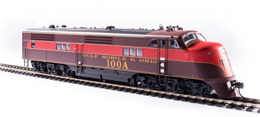 Broadway Limited 6905 - HO Scale EMD E1A Diesel Gulf, Mobile & Ohio GM&O 100A Paragon4 DCC-Model Railroad/HO Scale/HO Locomotives-Arizona Hobbies