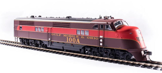 Broadway Limited 6905 - HO Scale EMD E1A Diesel Gulf, Mobile & Ohio GM&O 100A Paragon4 DCC-Model Railroad/HO Scale/HO Locomotives-Arizona Hobbies