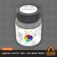 Canadian Pacific GRAY 1-oz bottle (Air-brush) Tru-Color Paint-with color swatch-Arizona Hobbies