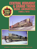 Central Vermont and Grand Trunk Diesel Locomotives-Bobs Photo-Arizona Hobbies