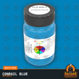 Conrail BLUE 2-oz bottle (Air-brush) Tru-Color Paint SPECIAL ORDER ONLY-with color swatch-Arizona Hobbies