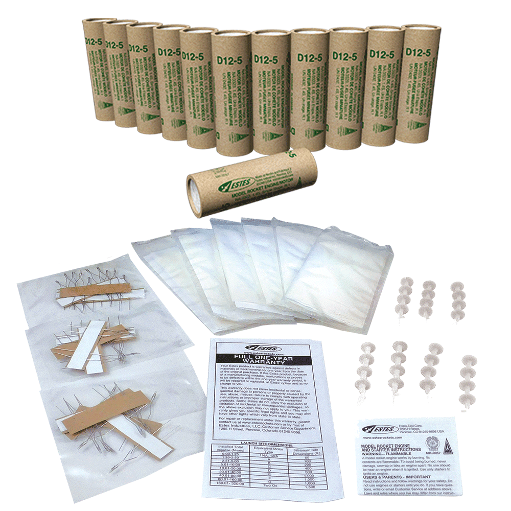 D12-5 Engine Bulk Pack - Arizona Hobbies LLC