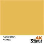 DARK SAND AK Interactive 3G Acrylic (.57 oz.) bottle-Arizona Hobbies