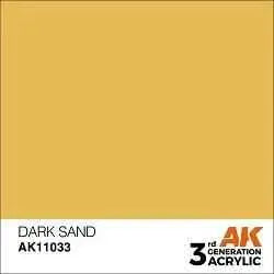 DARK SAND AK Interactive 3G Acrylic (.57 oz.) bottle-Arizona Hobbies