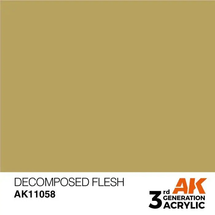 DECOMPOSED FLESH AK Interactive 3G Acrylic (.57 oz.) bottle-Arizona Hobbies