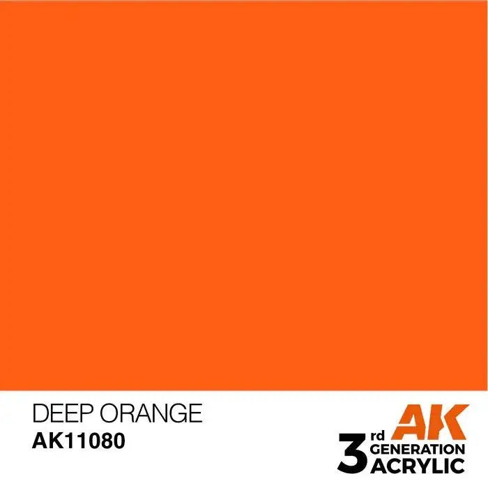 DEEP ORANGE AK Interactive 3G Acrylic (.57 oz.) bottle-Arizona Hobbies