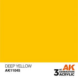 DEEP YELLOW AK Interactive 3G Acrylic (.57 oz.) bottle-Arizona Hobbies