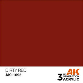 DIRTY RED AK Interactive 3G Acrylic (.57 oz.) bottle-Arizona Hobbies