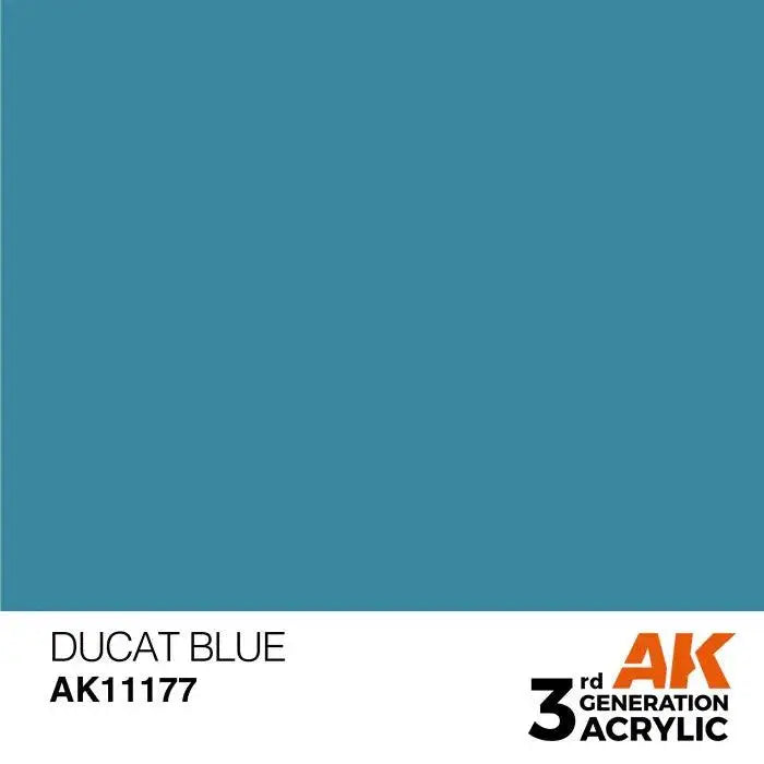 DUCAT BLUE AK Interactive 3G Acrylic (.57 oz.) bottle-Arizona Hobbies