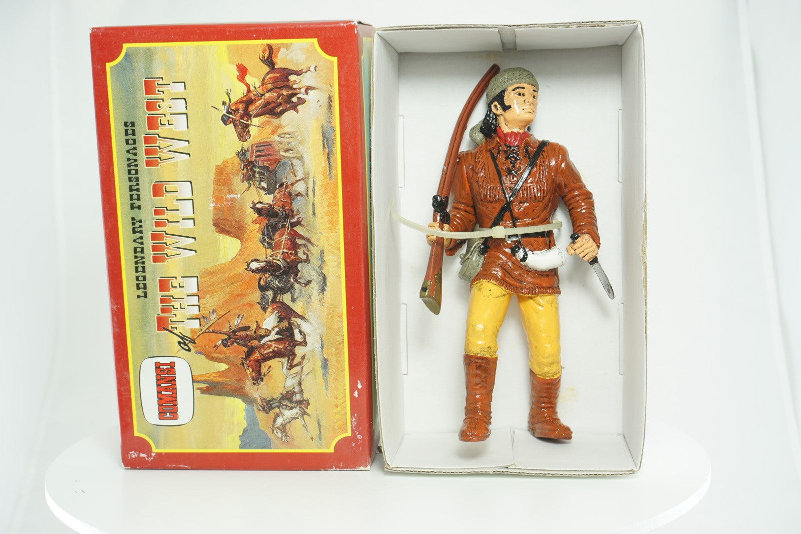 Comansi Wild West Hand Painted 7" Toy Figure – Davy Crockett