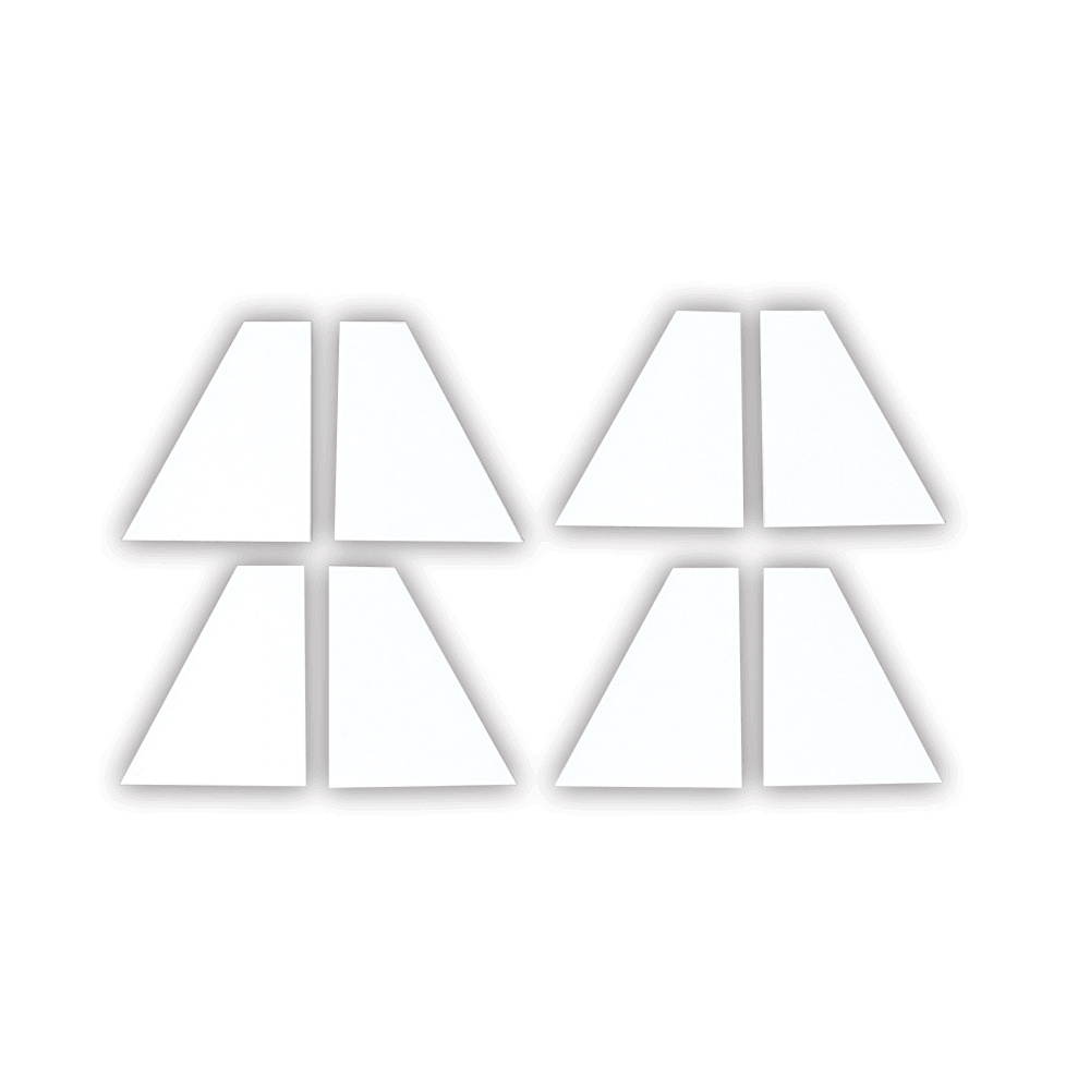 Saturn V Plastic Fins - Arizona Hobbies LLC