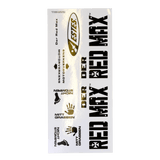 Mega Der Red Max™ UV Vinyl Decal Set - Arizona Hobbies LLC