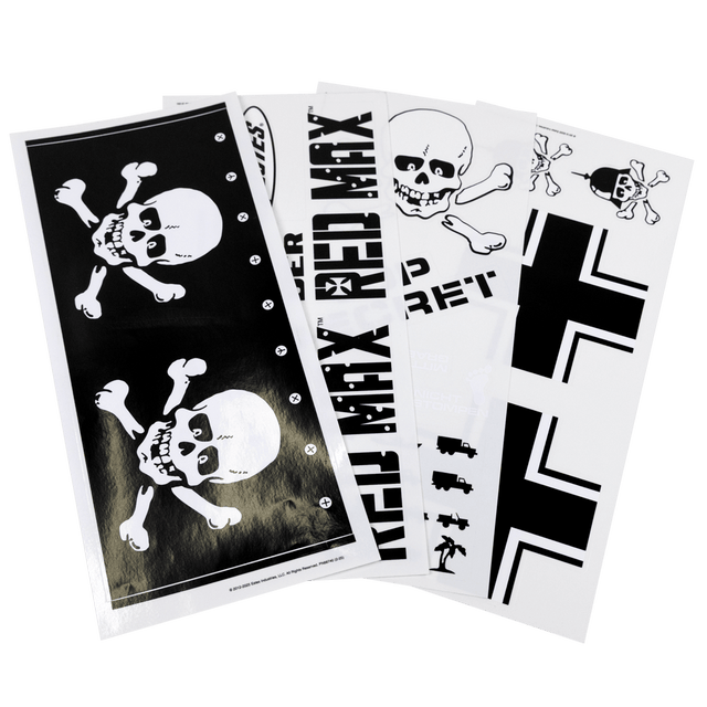 Mega Der Red Max™ UV Vinyl Decal Set - Arizona Hobbies LLC