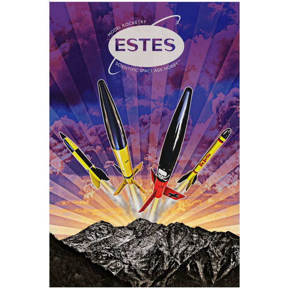 Estes Vintage Poster - Arizona Hobbies LLC