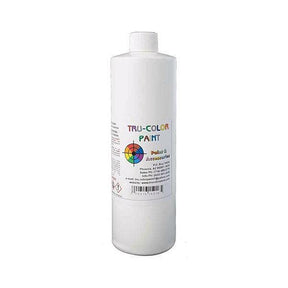 FLAT Clear Finish 16-oz bottle (Air-brush) Tru-Color Paint SPECIAL ORDER ONLY-with color swatch-Arizona Hobbies