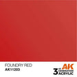 FOUNDRY RED AK Interactive 3G Acrylic (.57 oz.) bottle-Arizona Hobbies