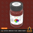 Flat NATIVE AMERICAN FLESH 2-oz bottle (Paint brush) Tru-Color Paint SPECIAL ORDER ONLY-with color swatch-Arizona Hobbies
