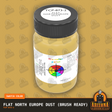 Flat NORTH EUROPE DUST 2-oz bottle (Paint brush) Tru-Color Paint SPECIAL ORDER ONLY-with color swatch-Arizona Hobbies