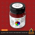 Flat Santa Fe RED 1-oz bottle (Paint brush) Tru-Color Paint-with color swatch-Arizona Hobbies