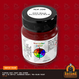 Florida East Coast NEW SCHEME RED 1-oz bottle (Air-brush) Tru-Color Paint-with color swatch-Arizona Hobbies