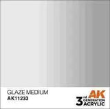 GLAZE MEDIUM AK Interactive 3G Acrylic (.57 oz.) bottle-Arizona Hobbies