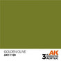GOLDEN OLIVE AK Interactive 3G Acrylic (.57 oz.) bottle-Arizona Hobbies