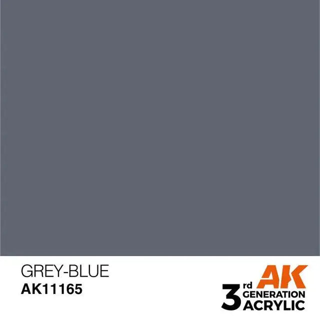 GREY-BLUE AK Interactive 3G Acrylic (.57 oz.) bottle-Arizona Hobbies