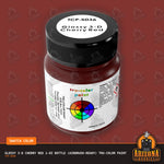 Glossy 3-D CHERRY RED 1-oz bottle (Air-brush) Tru-Color Paint-with color swatch-Arizona Hobbies