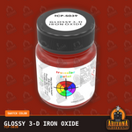 Glossy 3-D IRON OXIDE 1-oz bottle (Air-brush) Tru-Color Paint-with color swatch-Arizona Hobbies