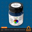 Glossy 3-D MEDIUM BLUE 1-oz bottle (Air-brush) Tru-Color Paint-with color swatch-Arizona Hobbies
