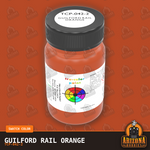 Guilford Rail ORANGE 2-oz bottle (Air-brush) Tru-Color Paint SPECIAL ORDER ONLY-with color swatch-Arizona Hobbies