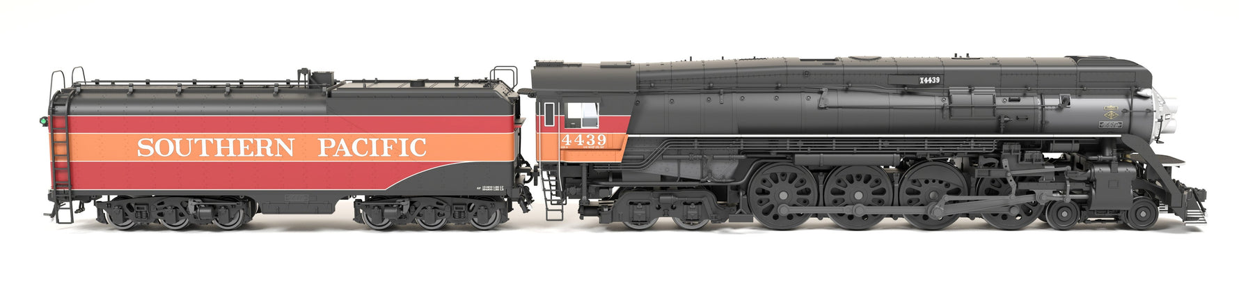 HO Scale Broadway Limited Imports Southern Pacific GS-4 4-8-4, #4439, Deskirted, Partial Daylight Paint, w/ Trim on Pilot, Paragon4 Sound/DC/DCC, Smoke-Sound-Arizona Hobbies