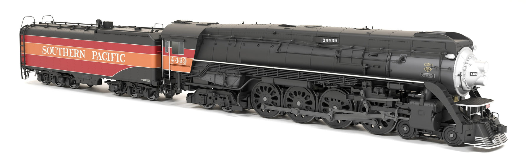 HO Scale Broadway Limited Imports Southern Pacific GS-4 4-8-4, #4439, Deskirted, Partial Daylight Paint, w/ Trim on Pilot, Paragon4 Sound/DC/DCC, Smoke-Sound-Arizona Hobbies