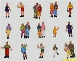 HO Scale Figures Standing painted package of 25 - Arizona Hobbies LLC