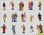 HO Scale Figures Standing painted package of 25 - Arizona Hobbies LLC