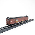 Con-Cor HO Scale MUmP54 Pennsylvania Keystone Tuscan Red Baggage-Mail Car 5416 detail