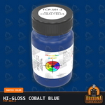 High-Gloss COBALT BLUE 2-oz bottle (Air-brush) Tru-Color Paint SPECIAL ORDER ONLY