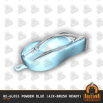 High-Gloss POWDER BLUE 1-oz bottle (Air-brush) Tru-Color Paint