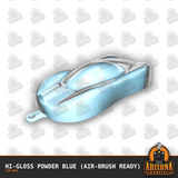 High-Gloss POWDER BLUE 1-oz bottle (Air-brush) Tru-Color Paint