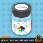 High-Gloss POWDER BLUE 1-oz bottle (Air-brush) Tru-Color Paint
