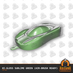 High-Gloss SUBLIME GREEN 1-oz bottle (Air-brush) Tru-Color Paint