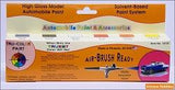 High-Gloss Standard Automobile Paint Set 6 bottles (Air-brush) Tru-Color Paint SPECIAL ORDER ONLY-with color swatch-Arizona Hobbies