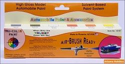 High-Gloss Standard Automobile Paint Set 6 bottles (Air-brush) Tru-Color Paint SPECIAL ORDER ONLY-with color swatch-Arizona Hobbies