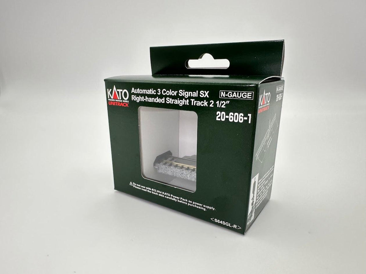 Automatic 3 Color Signal SX Right-handed Straight Track 2 1/2" (US Version) - Image 6