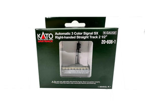 Automatic 3 Color Signal SX Right-handed Straight Track 2 1/2" (US Version)