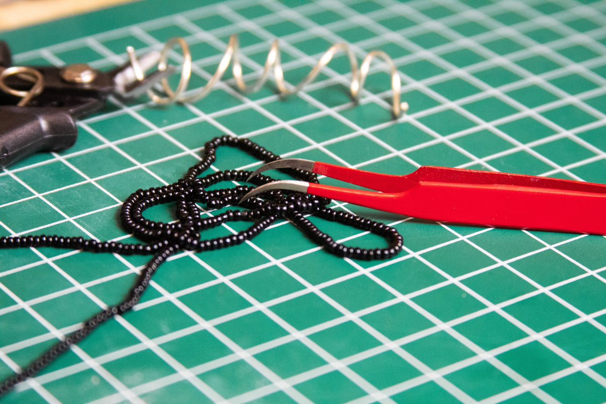 Slant Point Tweezers