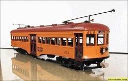 John Nicholson's O-scale Illinois Terminal suburban car - Arizona Hobbies LLC