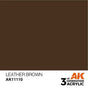 LEATHER BROWN AK Interactive 3G Acrylic (.57 oz.) bottle-Arizona Hobbies
