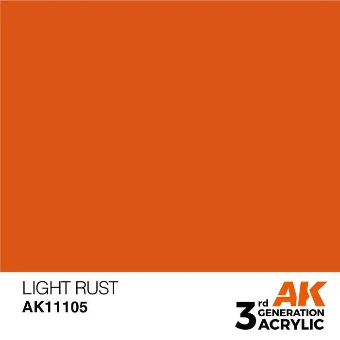 LIGHT RUST AK Interactive 3G Acrylic (.57 oz.) bottle-Arizona Hobbies